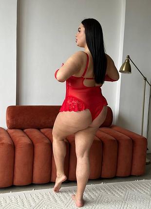 Еротичний боді plus size 4