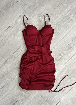 Міні сукня кокетка відомого бренду