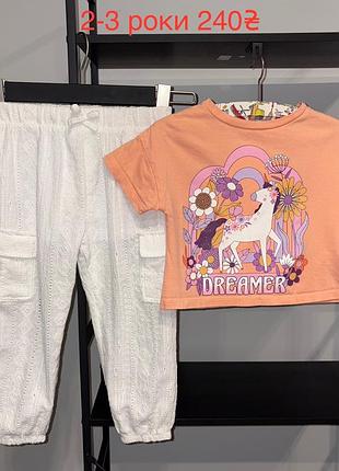 Набір на дівчинку 2-3 роки