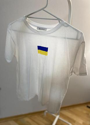 Футболка з прапором україни s