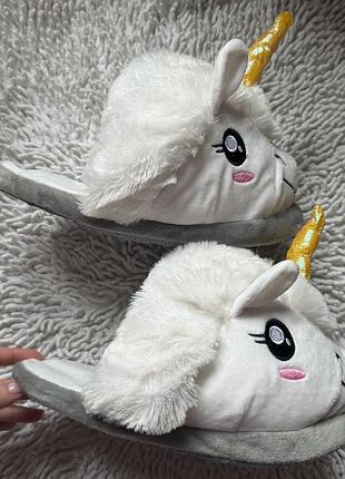 Нові тапочки единорожок