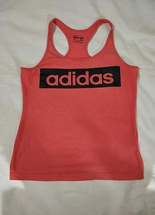 Спортивная майка adidas размер m-l коттон