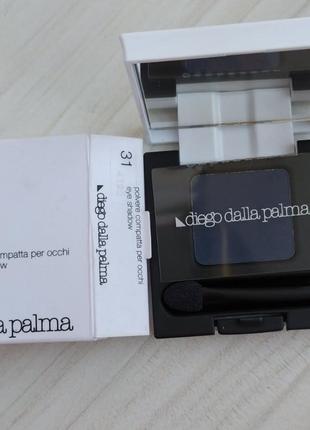 Компактні тіні моно diego dalla palma eye shadow 31 mat dark blue2 фото