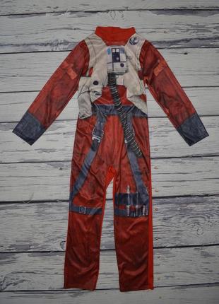 7 - 8 л карнавальный детский костюм пилота командор по дэмерон звездные войны star wars3 фото