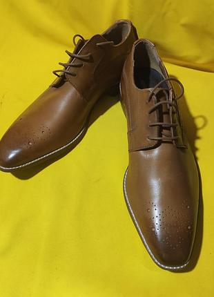 Мужские кожаные туфли gordon bros