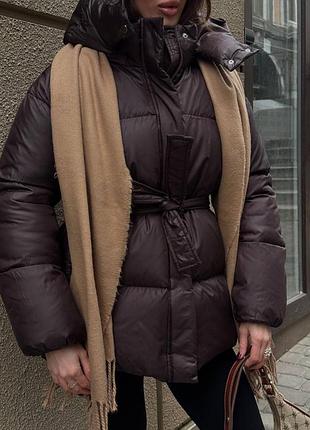 Новенький пуфер женский