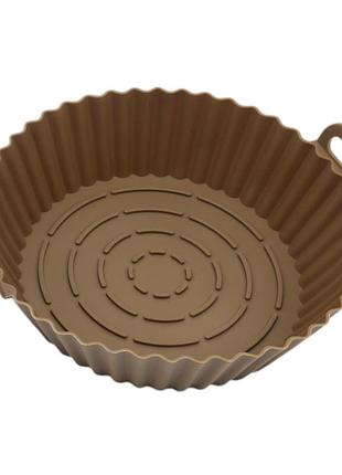 Форма силиконовая для аэрогриля, мультипечи a-plus 17 х 3.5 см (4052 g) коричневый