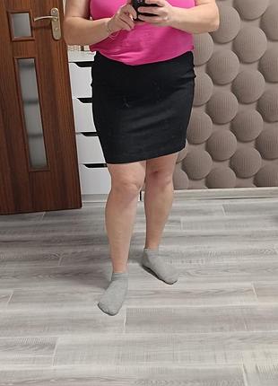 Юбка трикотаж
