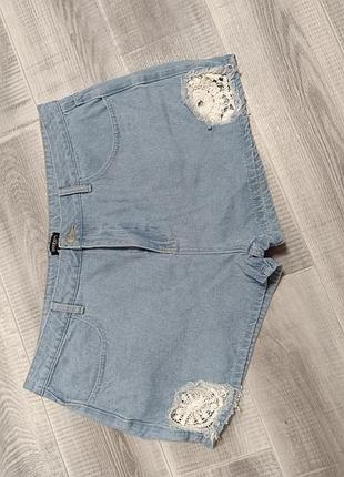 Шорты джинсовые 5