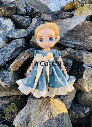 Одяг для ляльки принцеси дісней аніматор, сукня. плаття для принцес disney