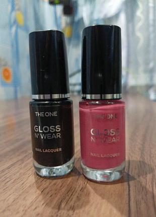 Стійкий лак длч нігтів the one oriflame