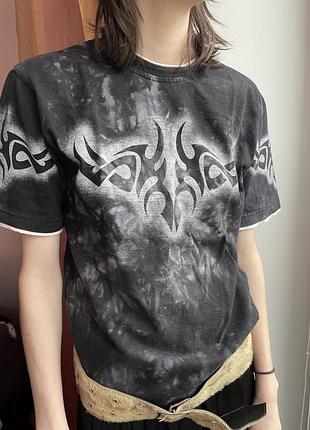Футболка гранж трайбл тай-дай