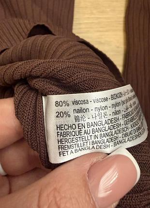 Лонгслів жіночий в рубчик zara 5