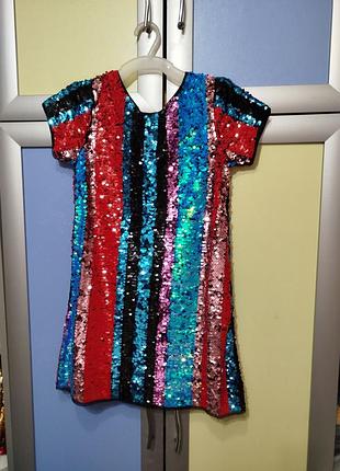 Детское нарядное платье next