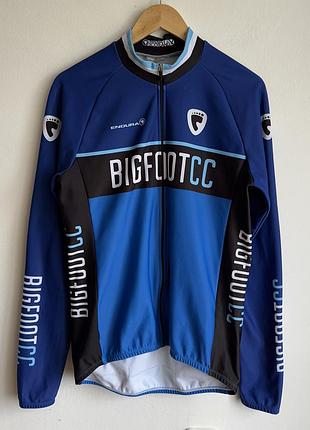 Чоловіче велосипедне  тепле джерсі кофта endura l-xl (scott rapha  fox connondale  ixs assos)