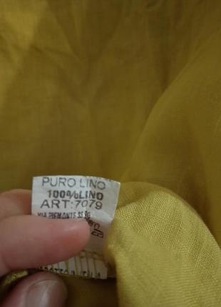 Блуза лляна,100%льон,бохо 4