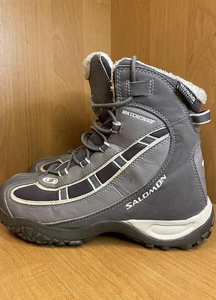 Трекінгові черевики salomon waterproof 3