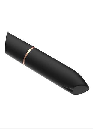Віброкуля у вигляді помади adrien lastic rocket black 2
