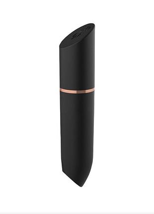 Віброкуля у вигляді помади adrien lastic rocket black 3