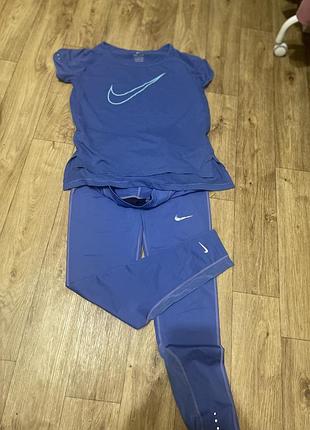 Лосины майка  футболка nike