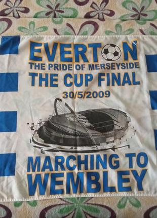 Флаг футбольного клуба"everton" (англия)