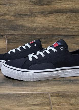 Кроссовки tommy jeans skate canvas ess