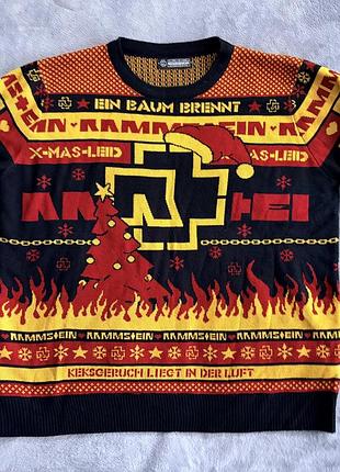 Офіційний різдвяний светр rammstein xxl
