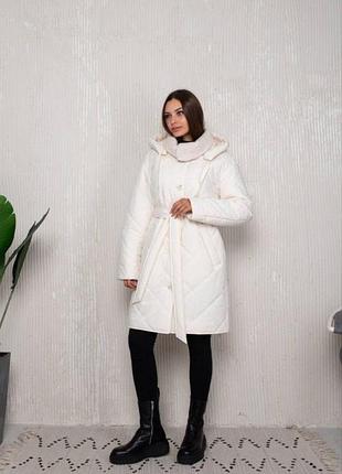 Женская зимняя куртка, легкая удлиненная куртка, 44,46,48,50, см.замеры в описании