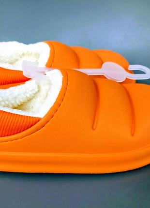 Дутики оранжевые