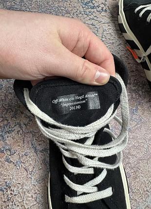 Кеди off white розмір 44 чорні 9