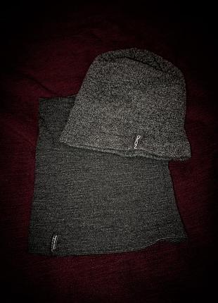 Шапка + баф на дорослого.