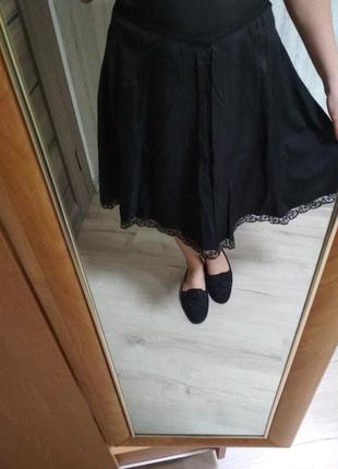 Пышная юбка с высокой талией1 фото