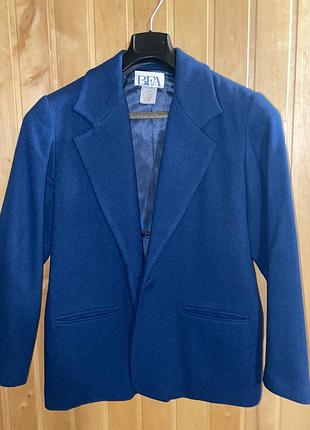 Піджак синій жіночий