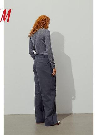 Широкие прямые брюки от h&amp;m 4