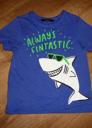 George футболка з акулою на 2-3 роки