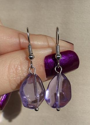 Серьги "каминчики"