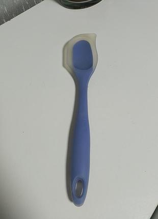 Кулинарная силиконовая ложка