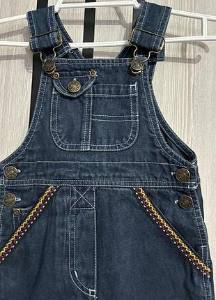 Джинсовий комбінезон для дівчинка