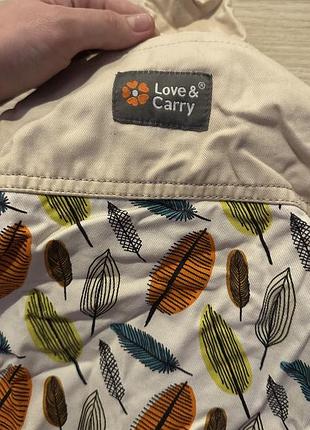 Май-слінг «love&carry» пірʼя