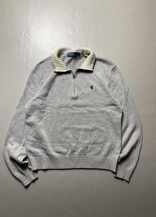 Polo ralph lauren vintage 1/4 зип