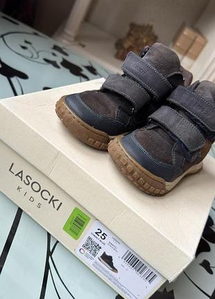 Дитячі черевики замшеві