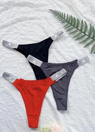 Нові блискучі трусики набір м сексі стринги подарунок новий рік лот