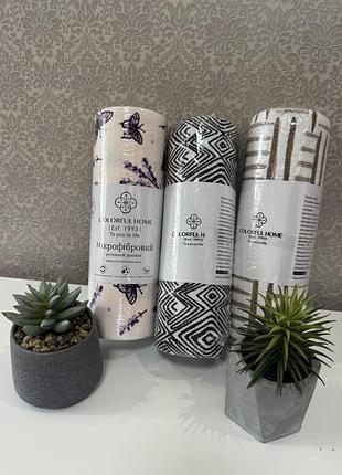 Рулонні мікрофіброві багаторазові рушнички (серветки)  20 шт добре поглинають, мʼякі,длякухні, авто чи меблів, відмивають жир відрив по перфорації