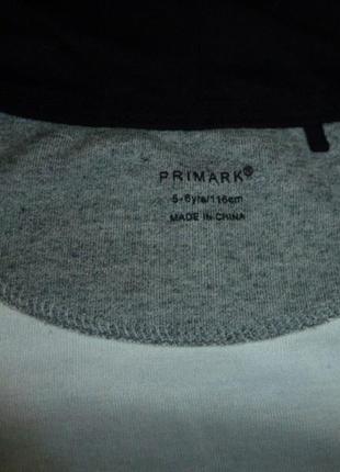 Primark кофта, толстовка на 5-6 років3 фото