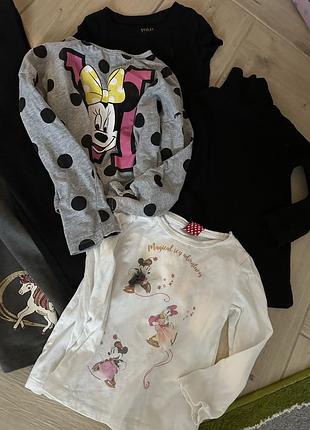 Пакет лот вещей на девочку 4-5 лет 110 р