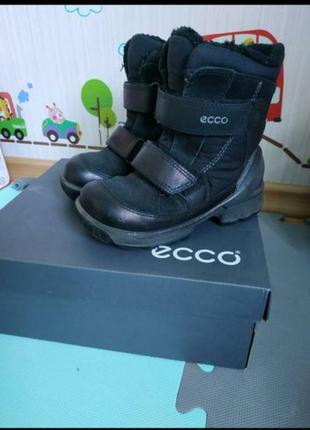 Ecco biom ботинки зимние экко2 фото