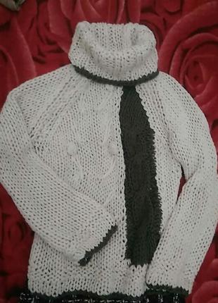 Зимний свитер ,гольф