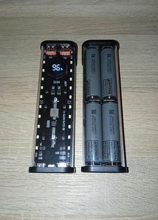 Power bank 40000 mah qc 22.5w повер банк зі швидкою зарядкою