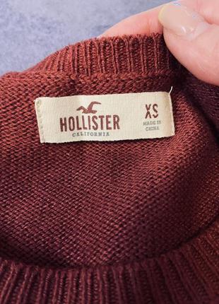 Тёплый свитер hollister3 фото