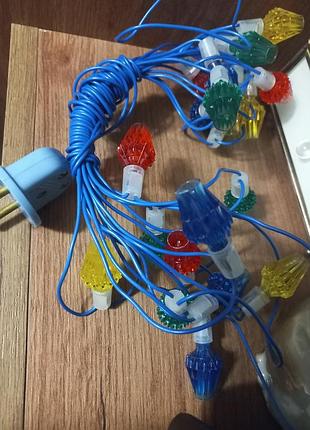 Гирлянда винтаж 4м 21 лампа